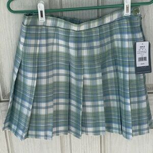 Rewind Women’s Size Small Plaid Plwated Skirt NWT
